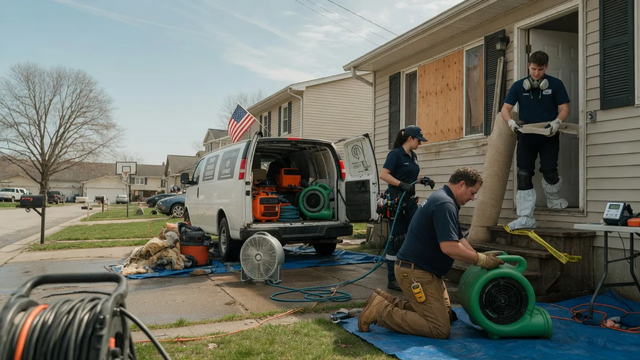 Water Damage Restoration in Gordon, PA near me